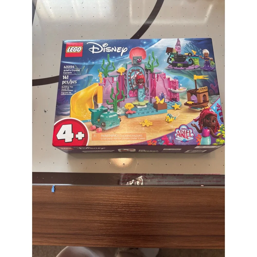 LEGO Disney Ariel's Crystal Cavern 43254 The Little Mermaid Building Toy 141 Pcs